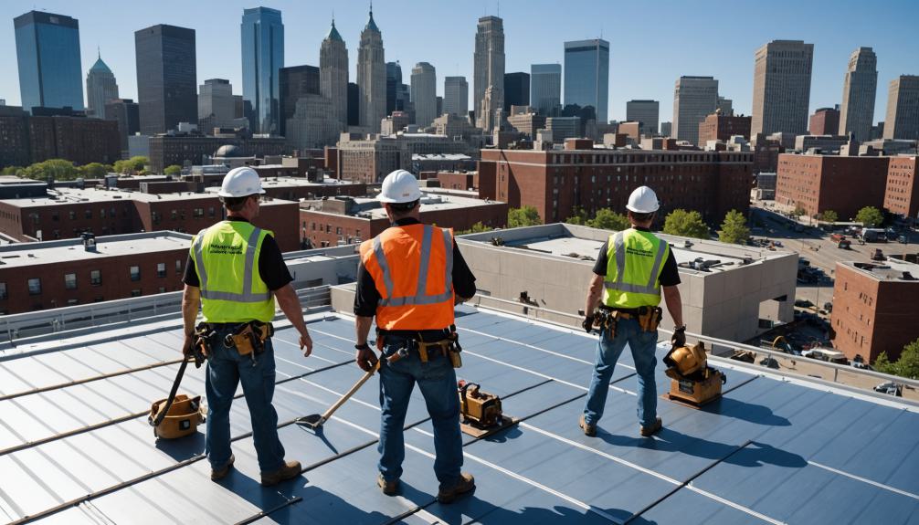 top roofing services civic center