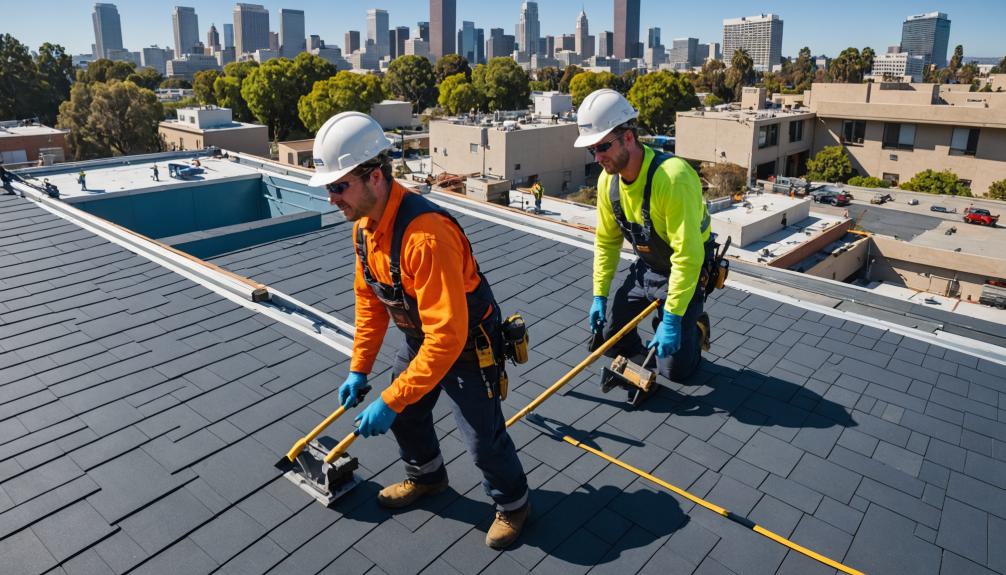 top roofing services exposition park