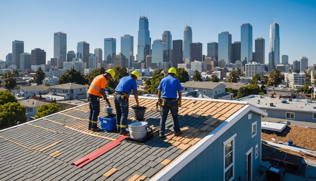 top roofing services koreatown