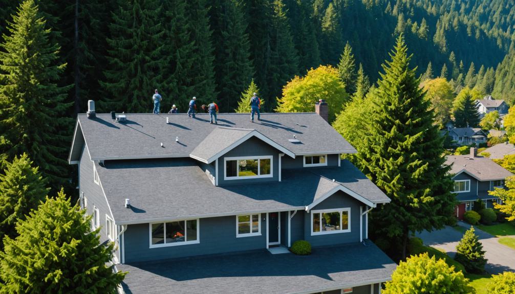 top roofing services north bend
