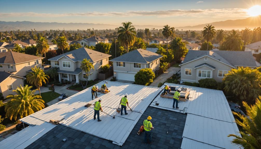 top roofing services whittier